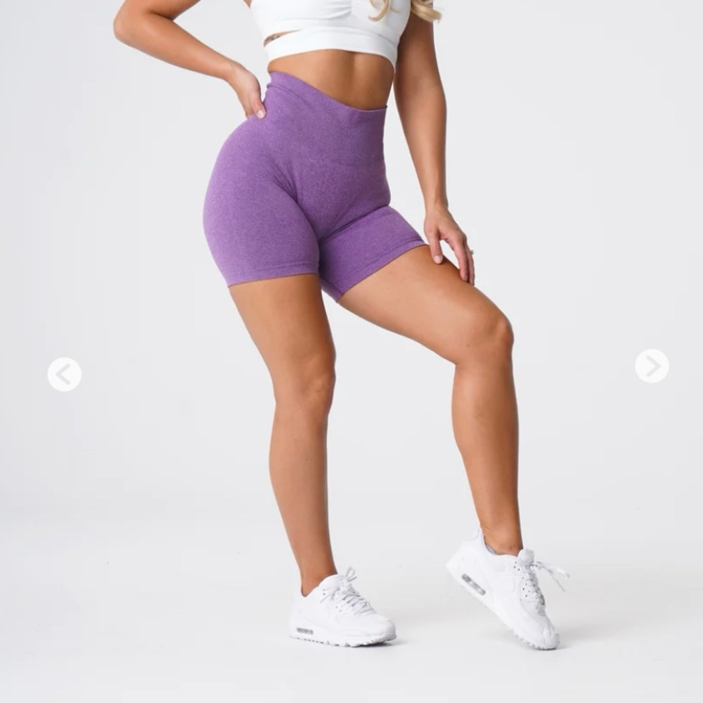 NVGTN Violet Seamless Shorts Size M